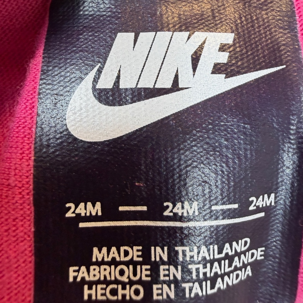 NIKE Infant T-Shirt & Skort Size 24 Months Pink Gray Summer - Picture 6 of 7